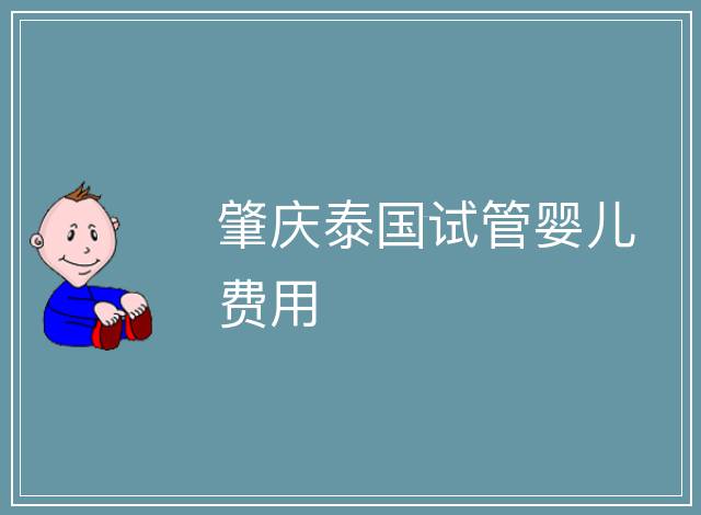 肇慶泰國(guó)試管嬰兒費(fèi)用